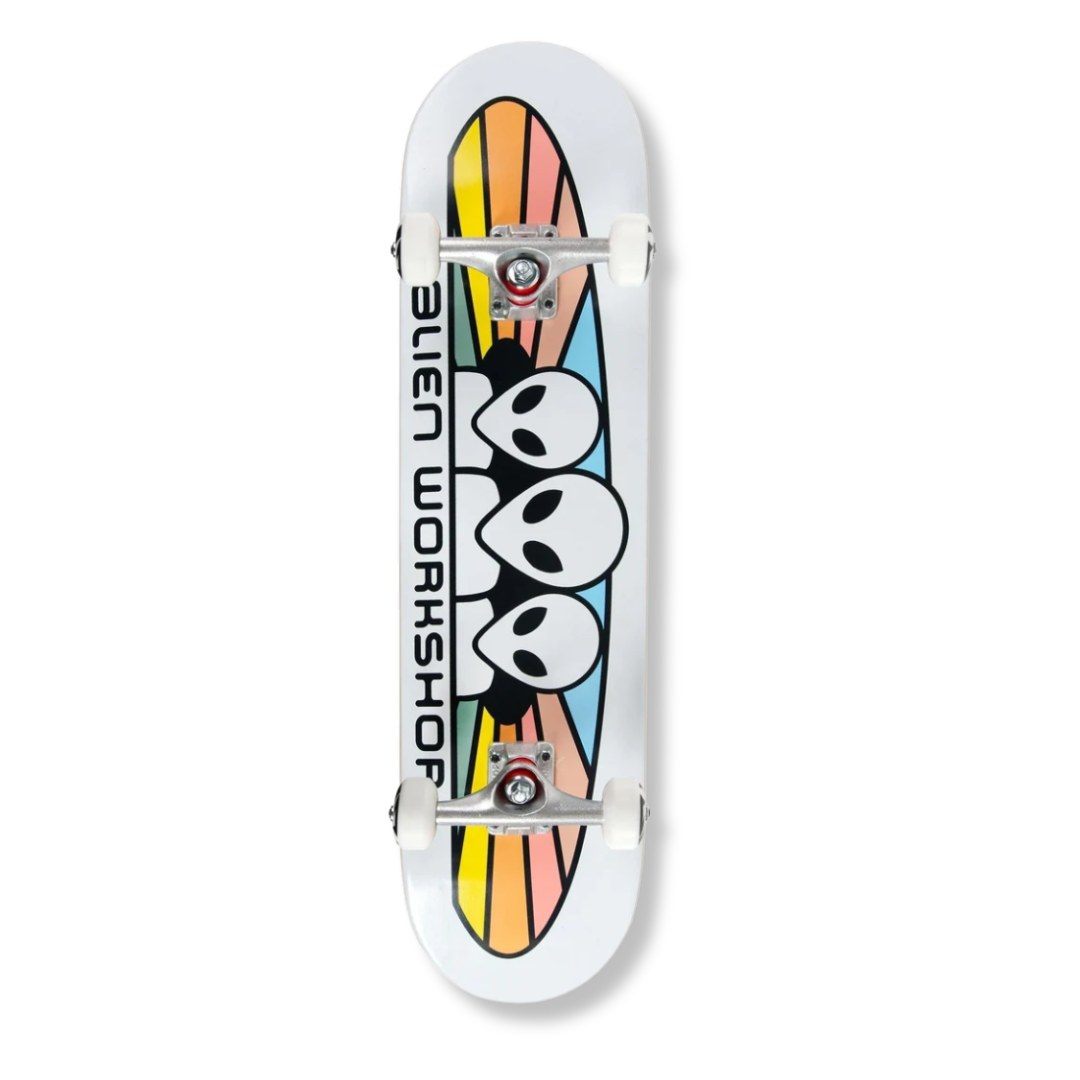Alien Workshop Spectrum White  7.75" Skateboard