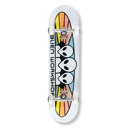 Alien Workshop Spectrum White  7.75" Skateboard