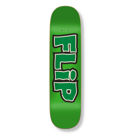 Team Meltdown Green 8.0"x31.39" Flip Skateboard Deck