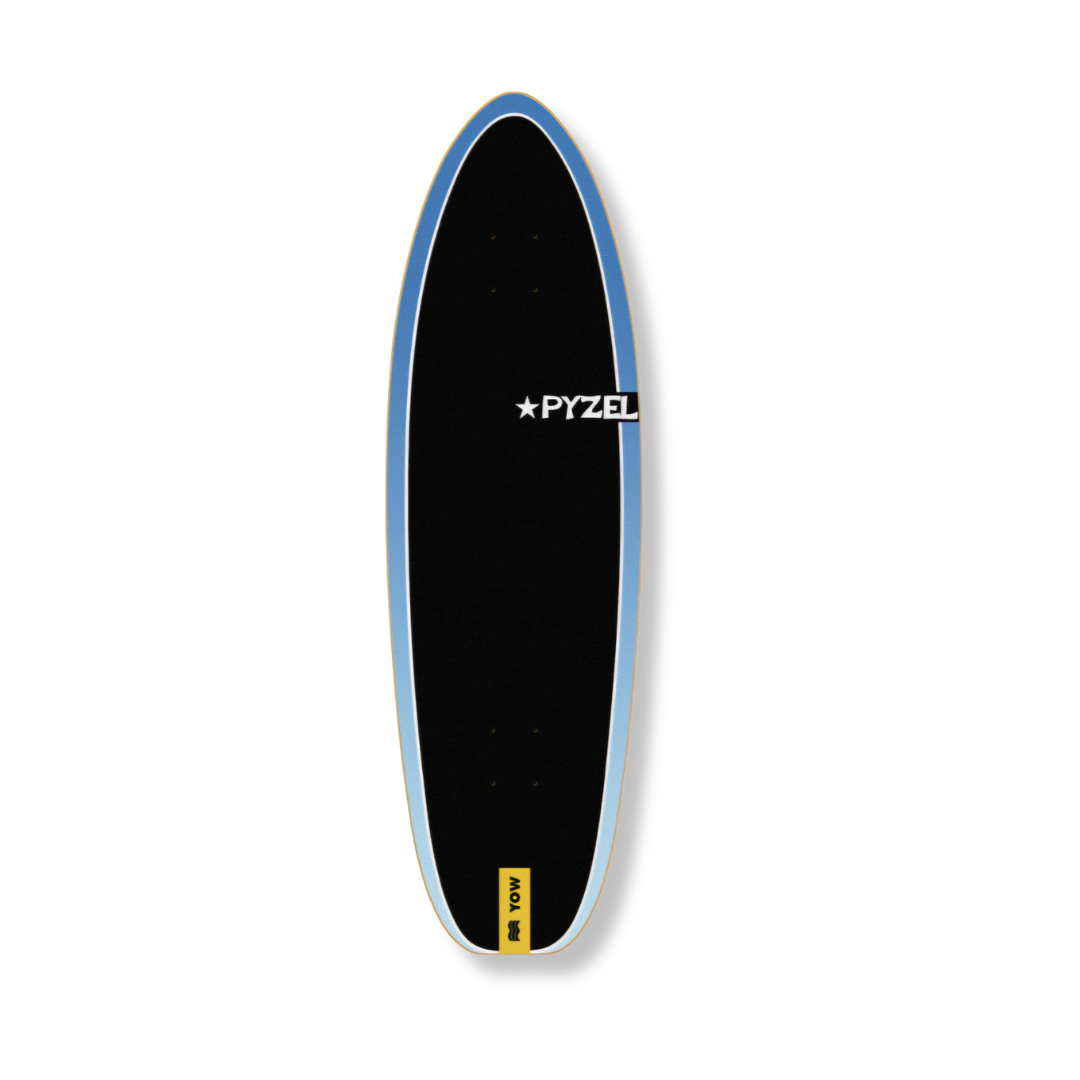 Shadow 33.5" Pyzel X YOW Surfskate Deck