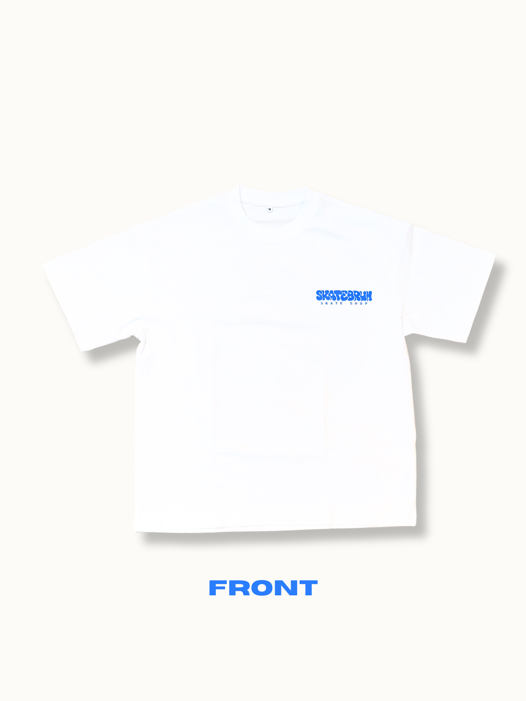 Skatebruh Skate Shop White T Shirt