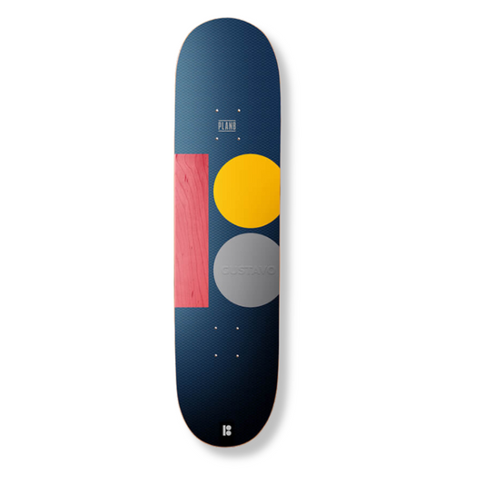 Palette Gustavo 8.0"x31.33" Plan B Skateboard Deck
