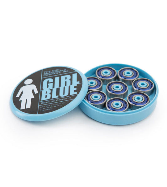 Girl skateboards Blue Abec 3 bearings