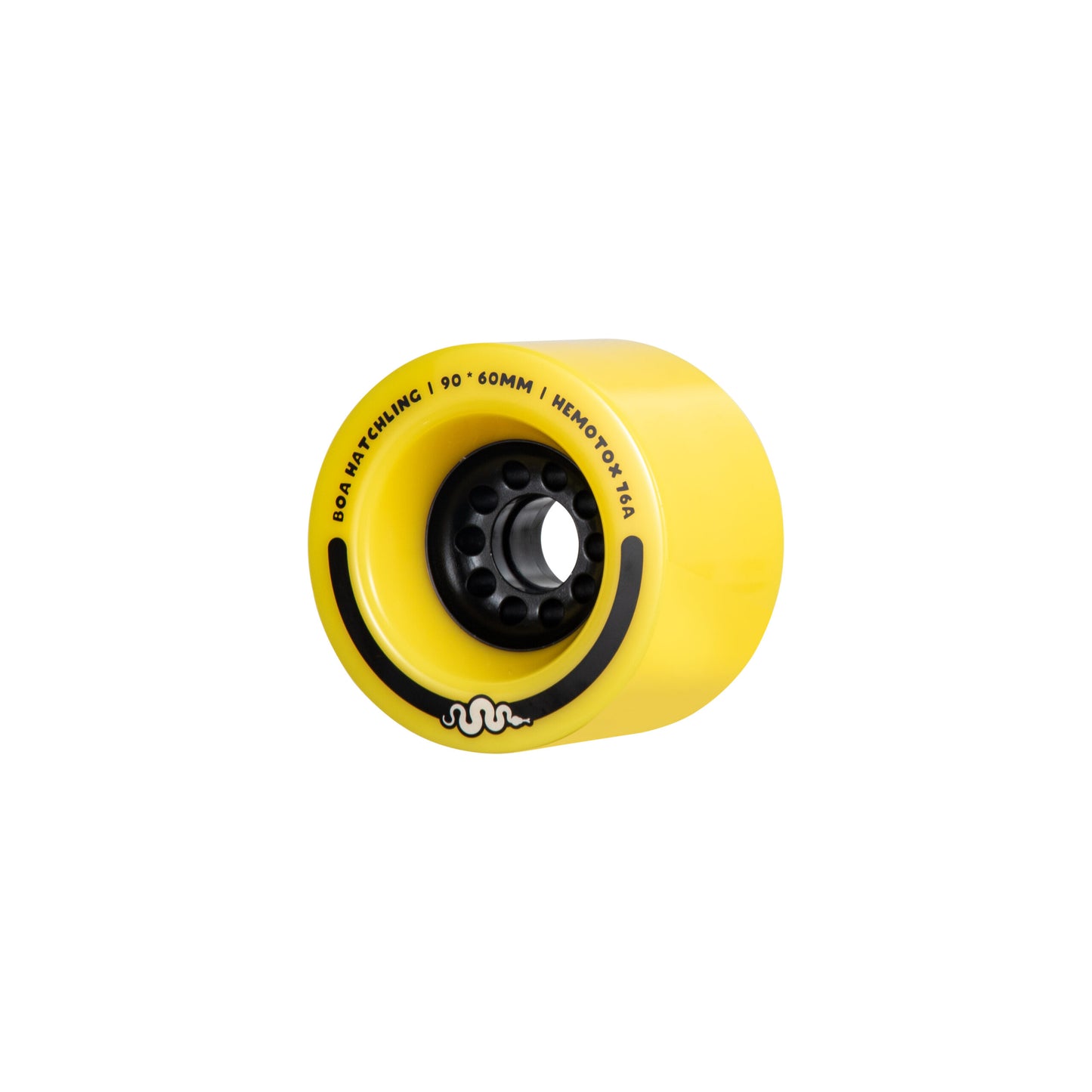 Boa Hatchling V3 90mm 76A Yellow longboard Wheels