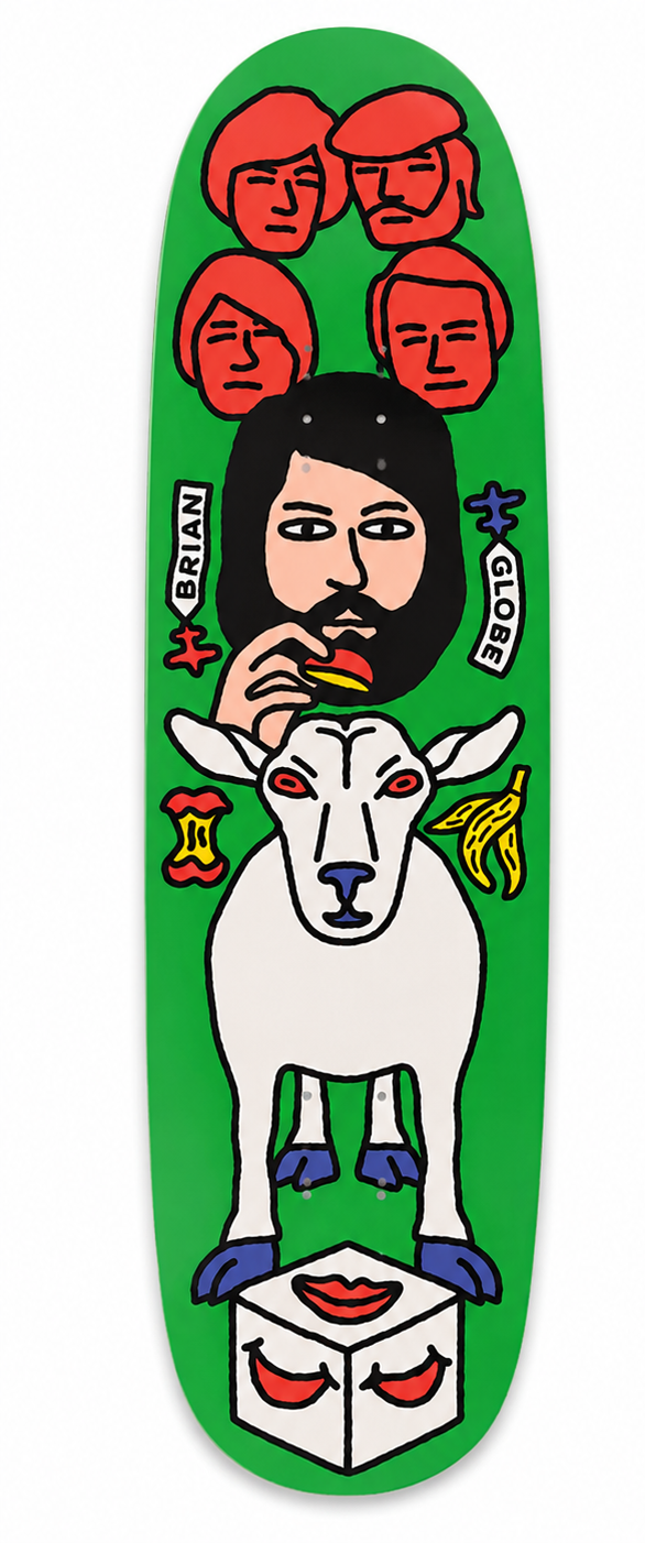 Globe Animal Collector Keith Shore/B Willy Skateboard Deck