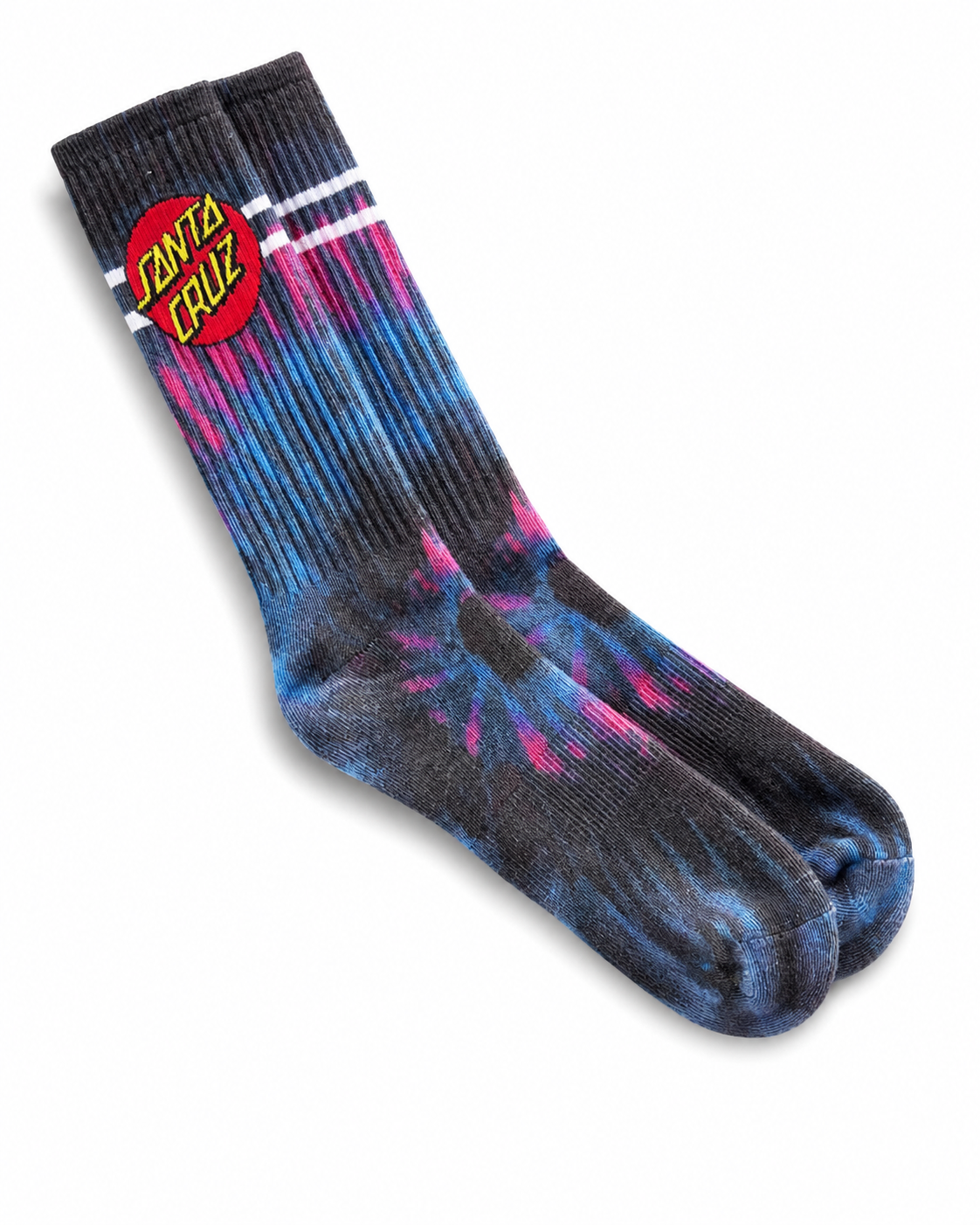 Santa Cruz Tie Dye Skateboarding Socks