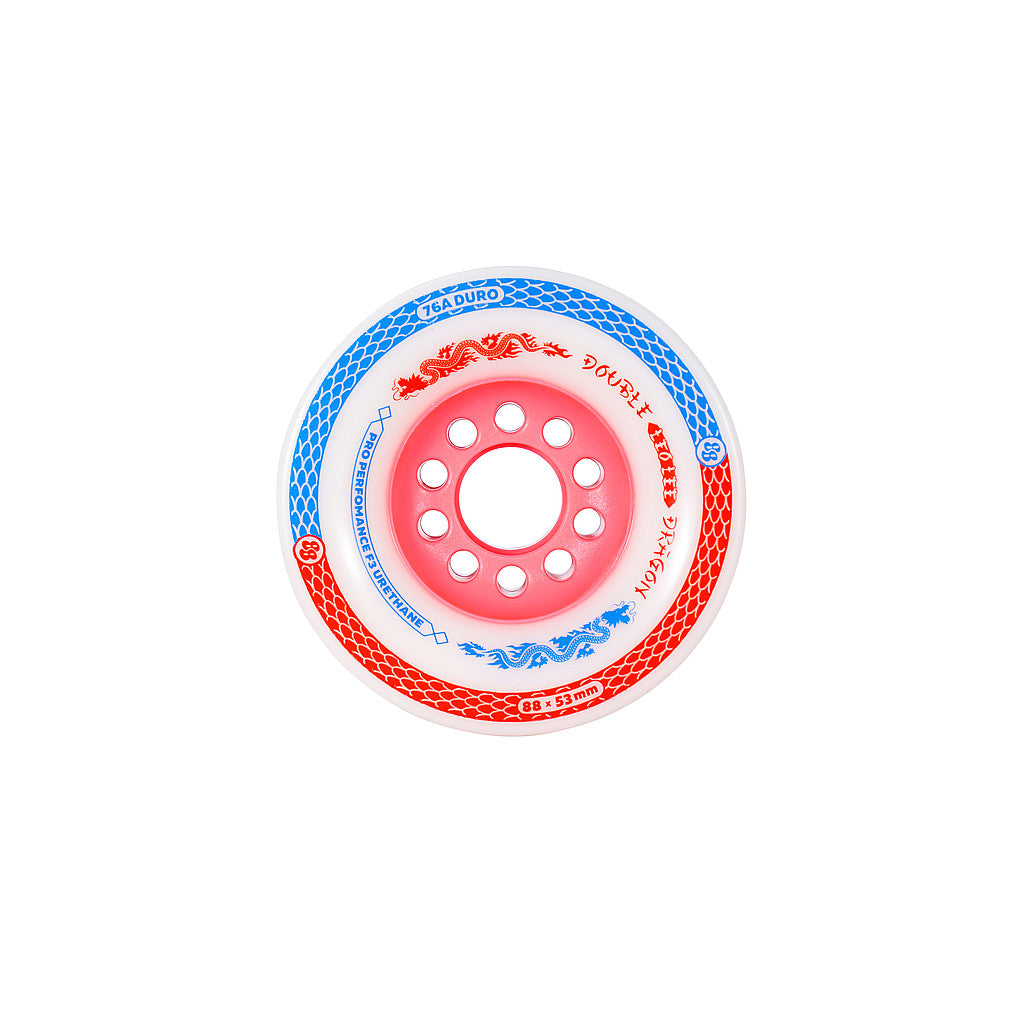 88 wheel co 88mm 76A Leo Lee Double Dragon longboard wheels