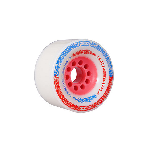 88 wheel co 88mm 76A Leo Lee Double Dragon longboard wheels