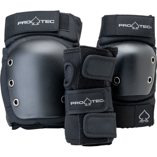 Pro-Tec Street Gear 3-pack - Open Back - Black