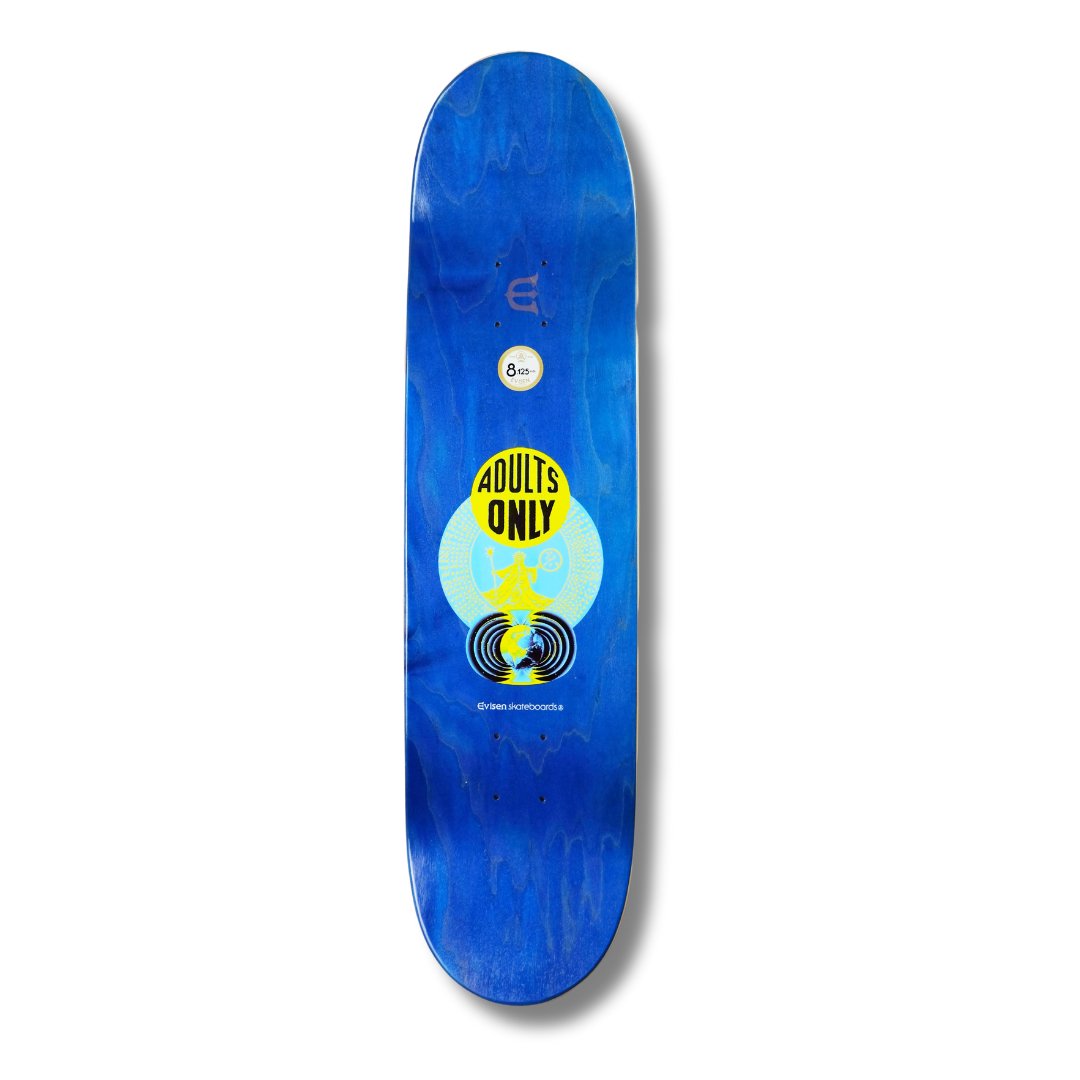 Evisen World Hall skateboard deck - SkatebruhSG