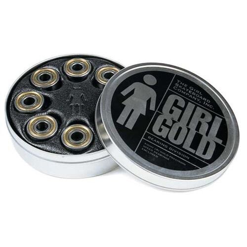 Girl skateboards Gold Abec 3 skateboard bearings