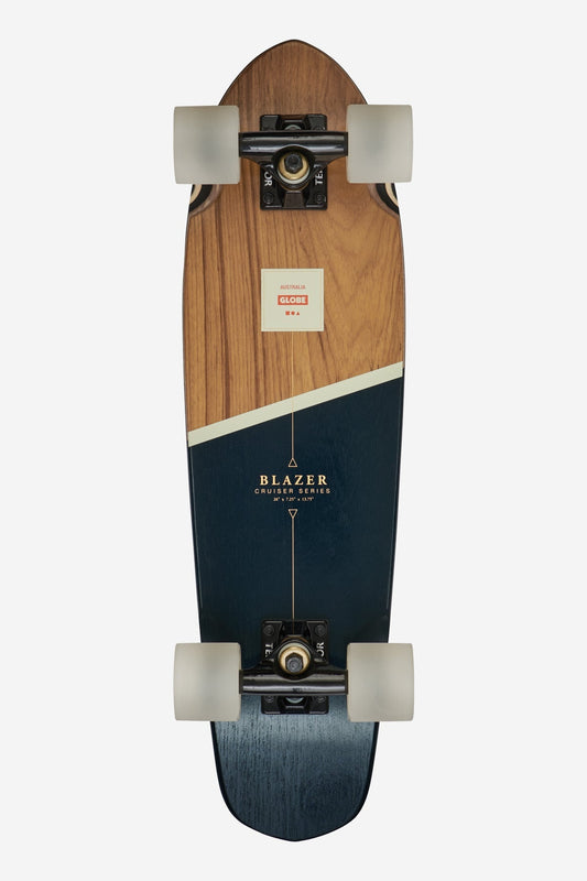 Globe Blazer Teak/Black 26" Cruiser Board - SkatebruhSG