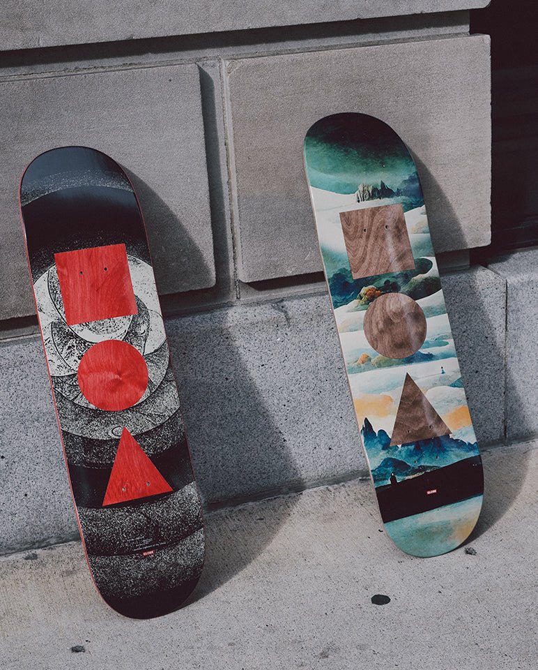 Globe G1 Stack Artificial Insanity 8.125" skateboard deck - SkatebruhSG