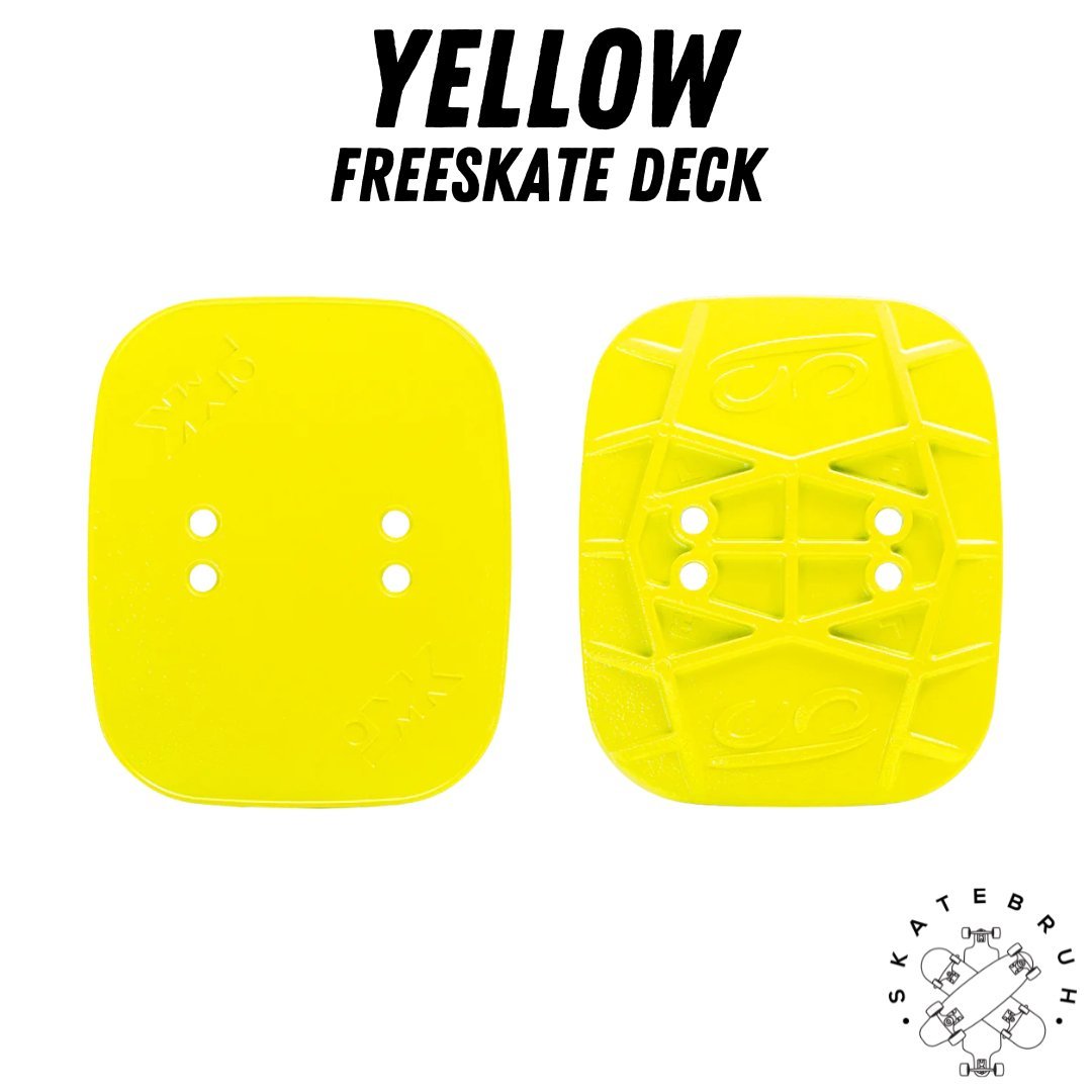 JMKRIDE Gold Freeskate Deck - Custom Freeskate Builder - SkatebruhSG