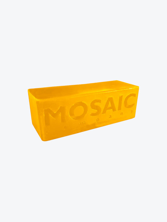 Yellow Mosaic Skate Wax