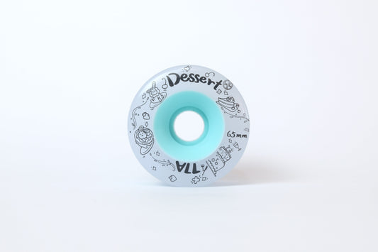 Rebirth Blue Dessert longboard wheels - SkatebruhSG