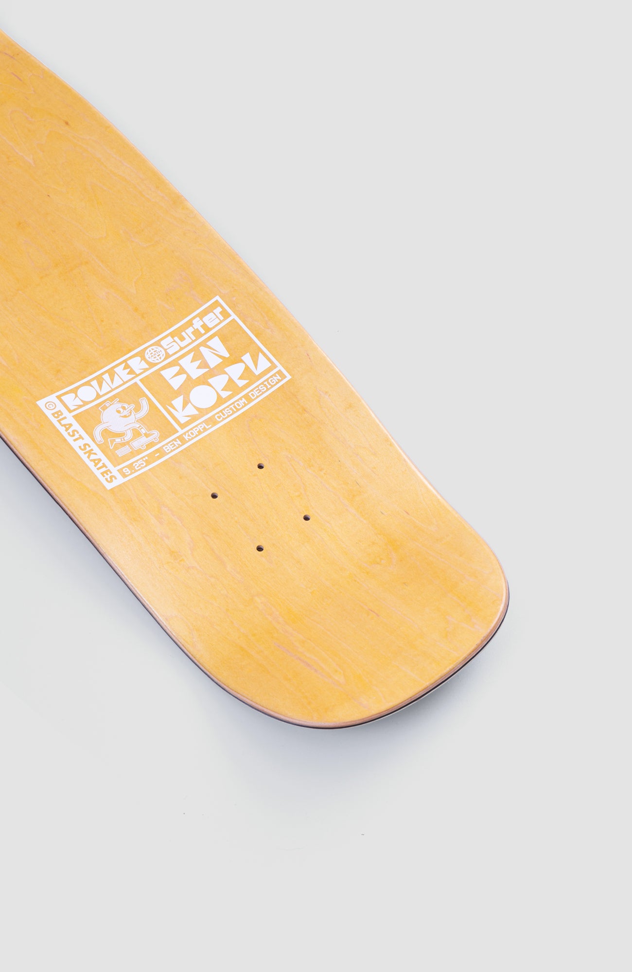 Blast Ben Koppl Roller "Earth" Surfer 9.25" deck