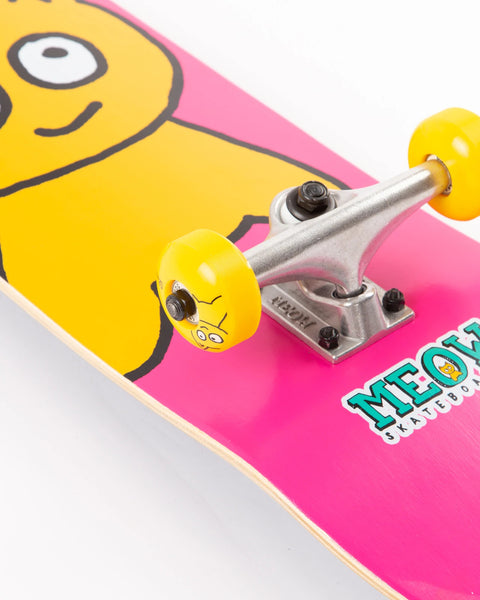 Meow Big Cat Pink 7.75" Skateboard