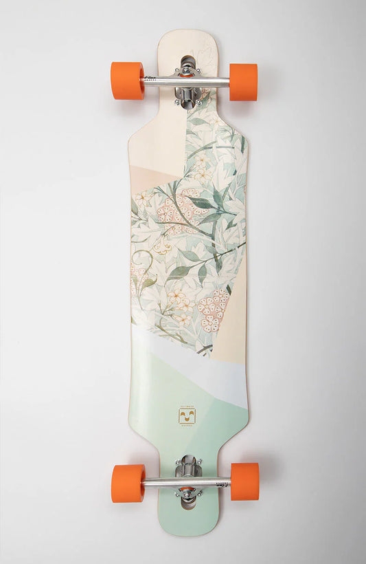 Ultimate Boards 'Flower' 40" drop-through longboard