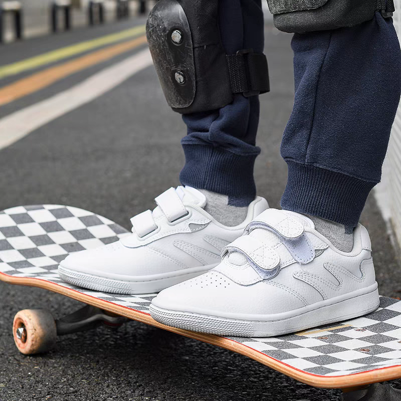 Goluck Joiints White Children skate shoes