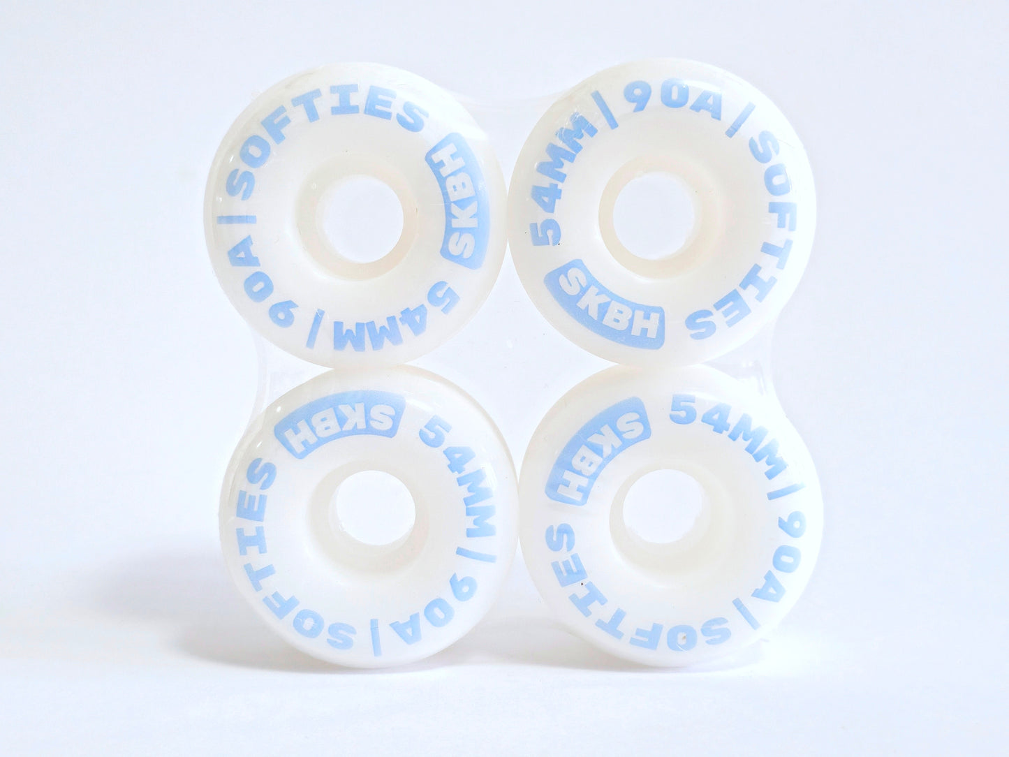 SKBH 54mm 90A Softies Skateboard Wheels