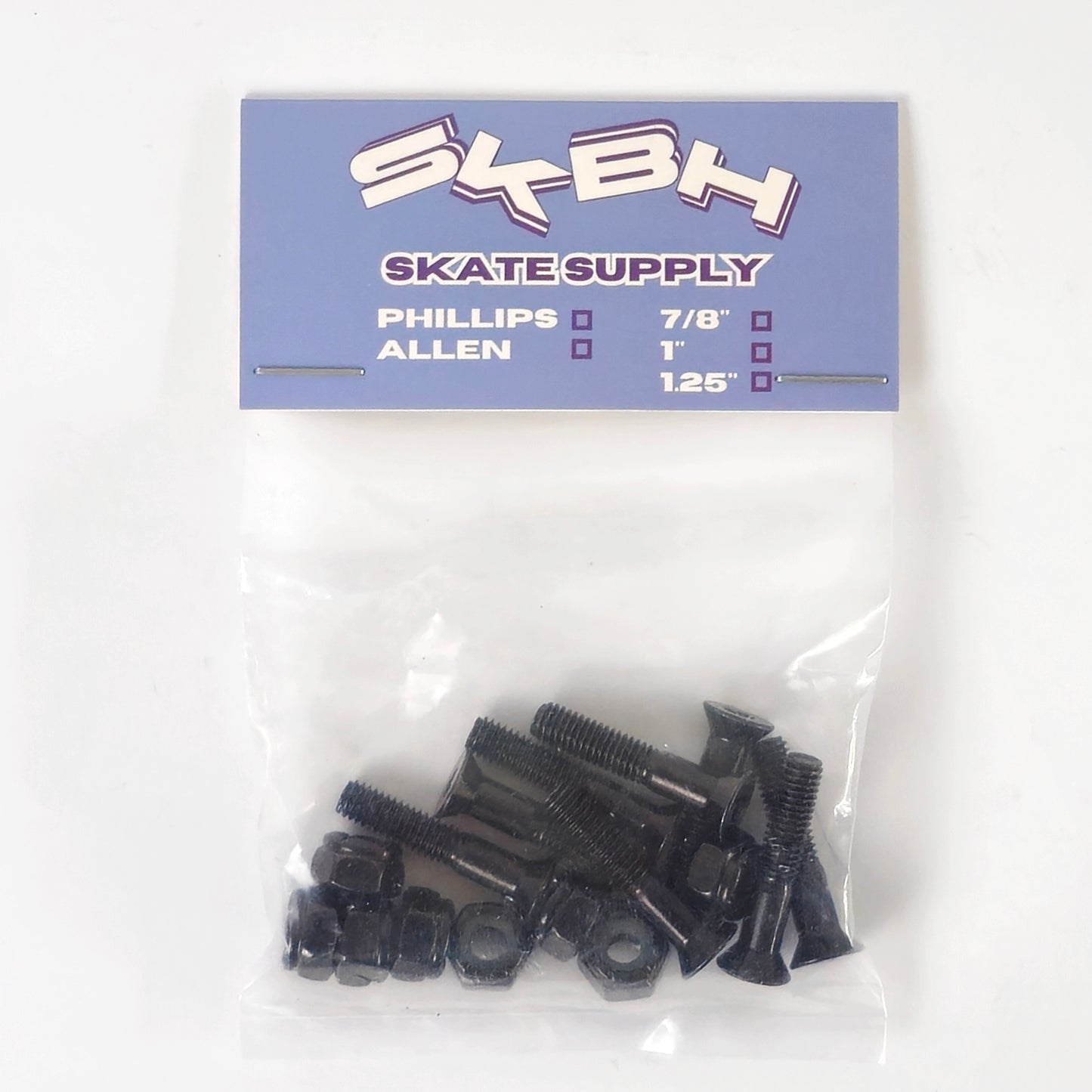 SKBH Black Skateboard Hardware