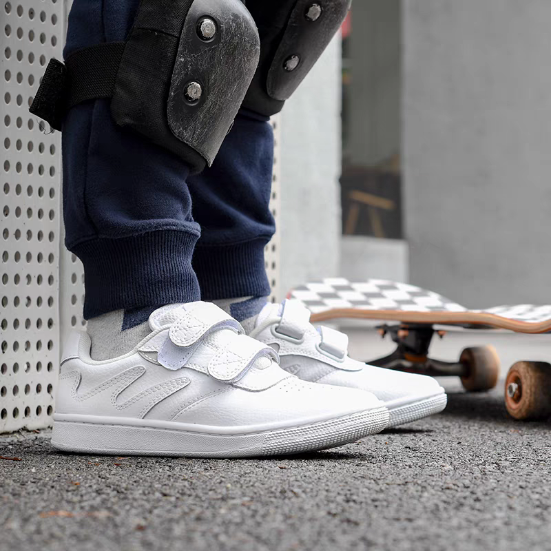 Goluck Joiints White Children skate shoes