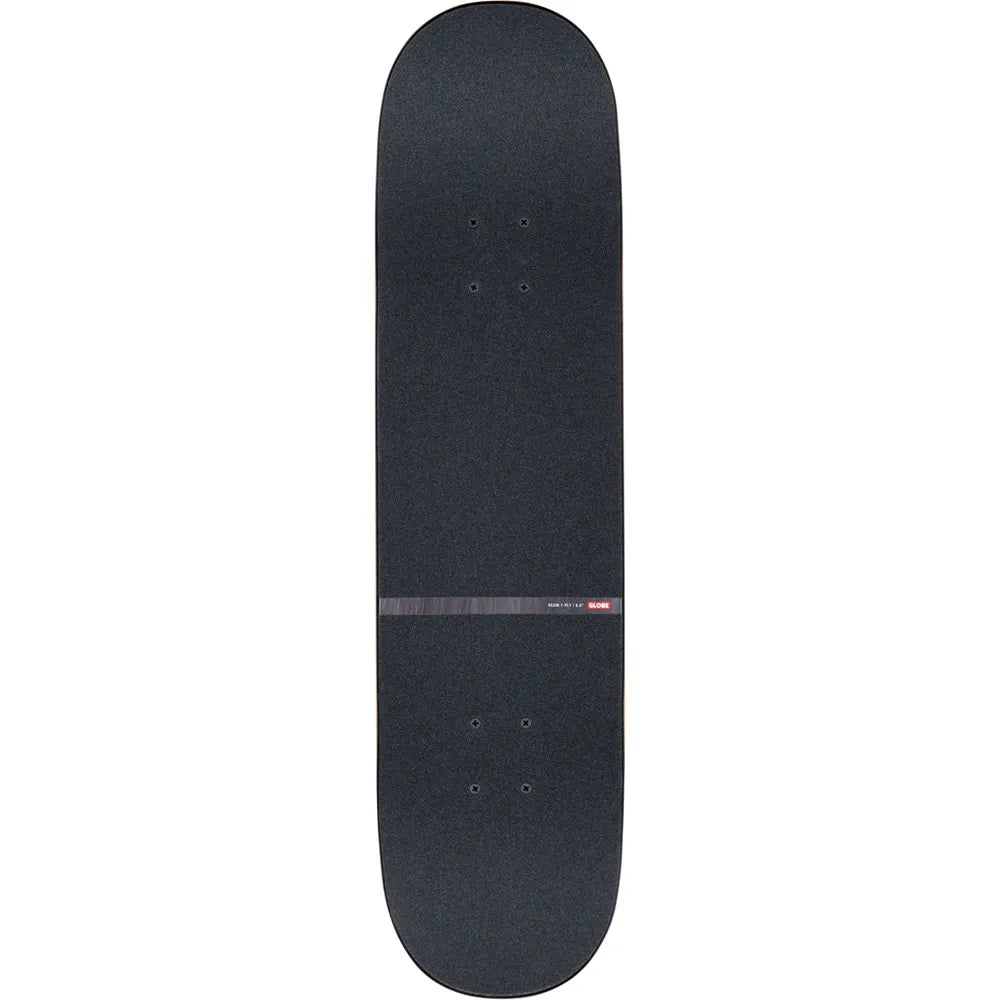 Globe G1 Downtown Doom Silver Red 8.0" Skateboard