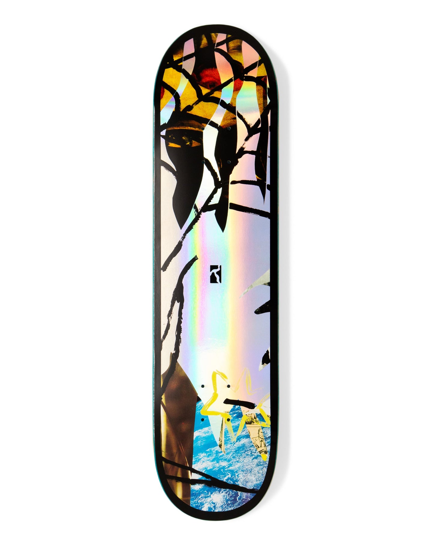 Poetic Holo Collage Skateboard Deck