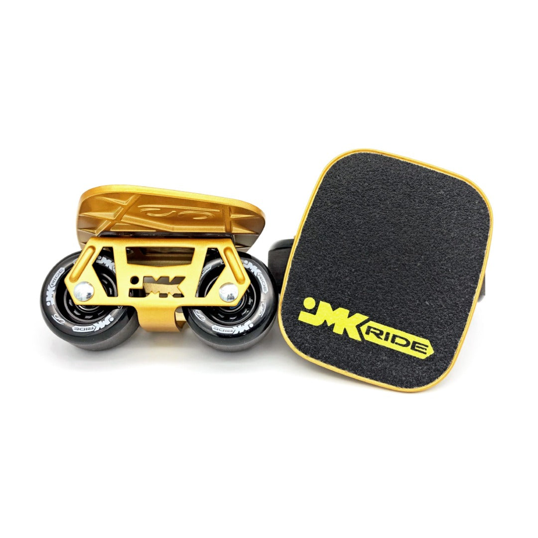 JMK RIDE Gold Black Freeskates