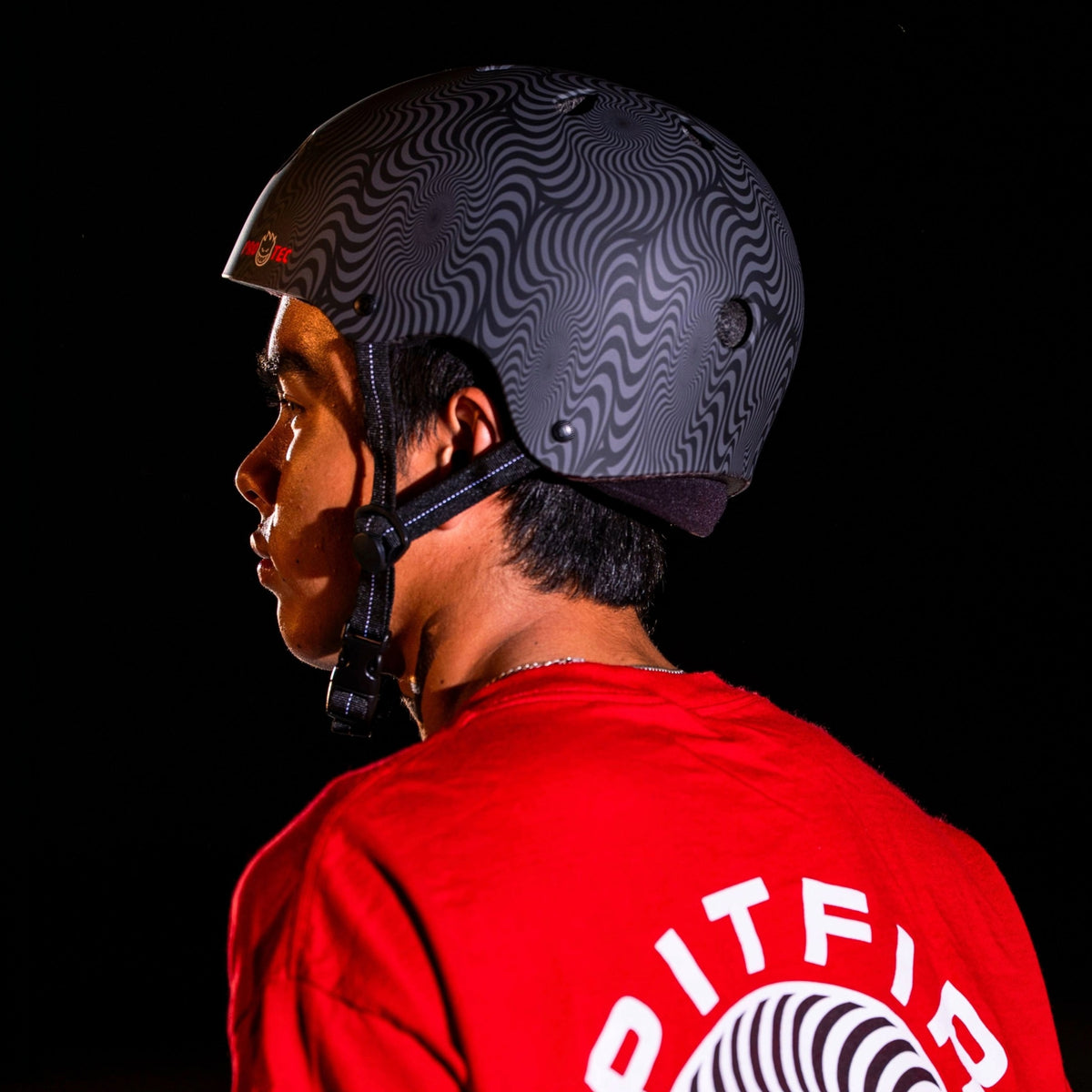 LOW PRO Certified Helmet - Spitfire Signature Edition - Black Swirl