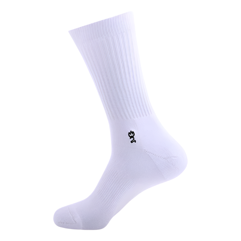 Goluck White/ Black Skate Socks