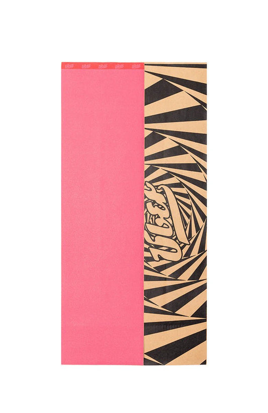 Uber Neon Red perforated griptape - SkatebruhSG