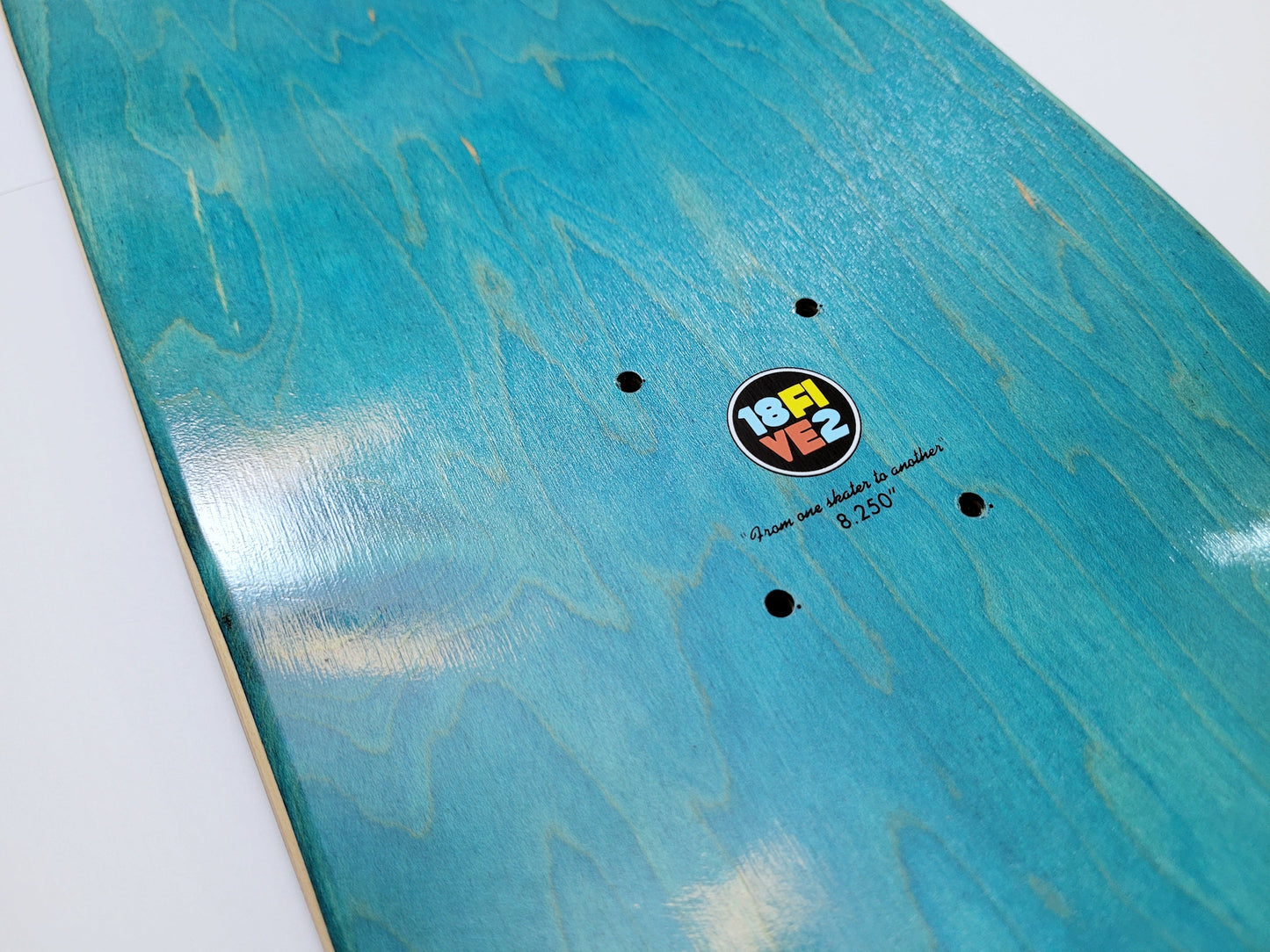 18five2 Blue Skateboard Deck - Custom Skateboard Builder - SkatebruhSG