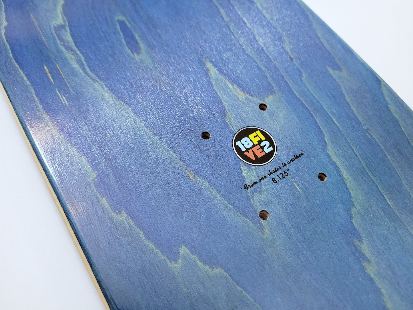 18five2 Purple Skateboard Deck - SkatebruhSG