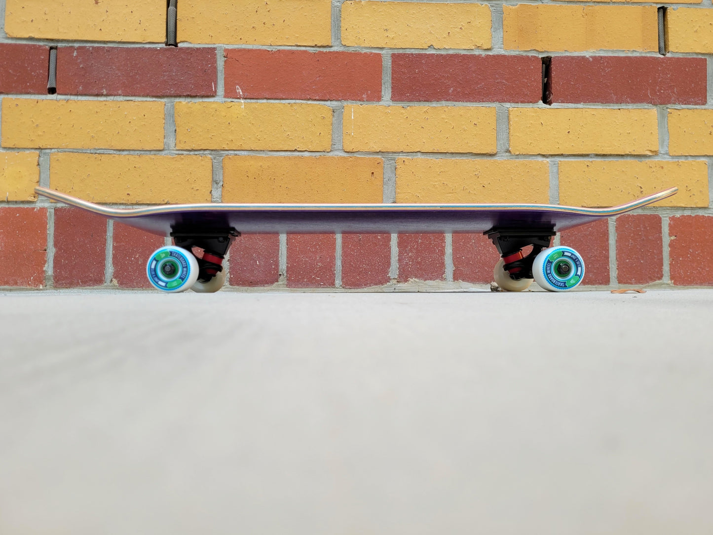 18five2 Purple Stained Skateboard - SkatebruhSG