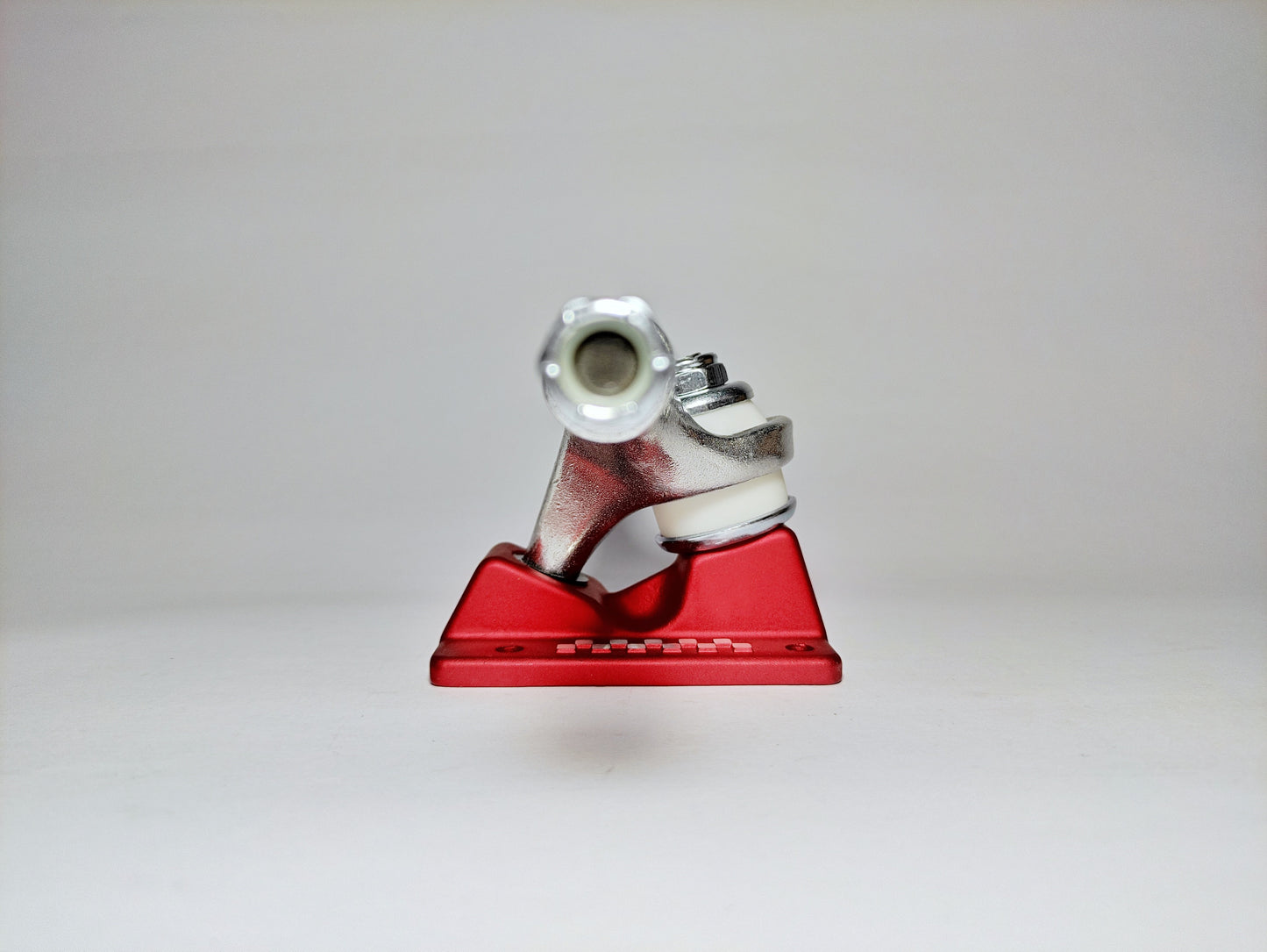 Ace 33 Classic Silver/Red Skateboard trucks - SkatebruhSG Singapore Skateshop