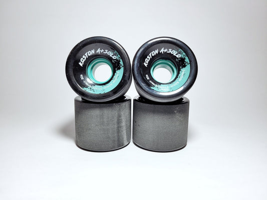 Black Koston A+ Longboard/Cruiser Wheels - SkatebruhSG