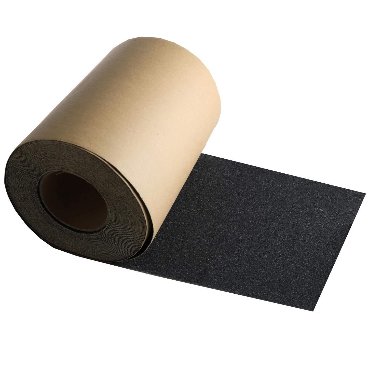 Black Longboard Griptape - SkatebruhSG