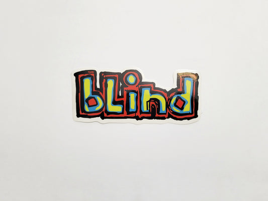 Blind Skateboards sticker - SkatebruhSG