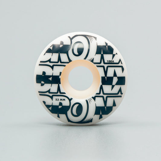 BRONX Logo 53mm Skateboard Wheels - SkatebruhSG