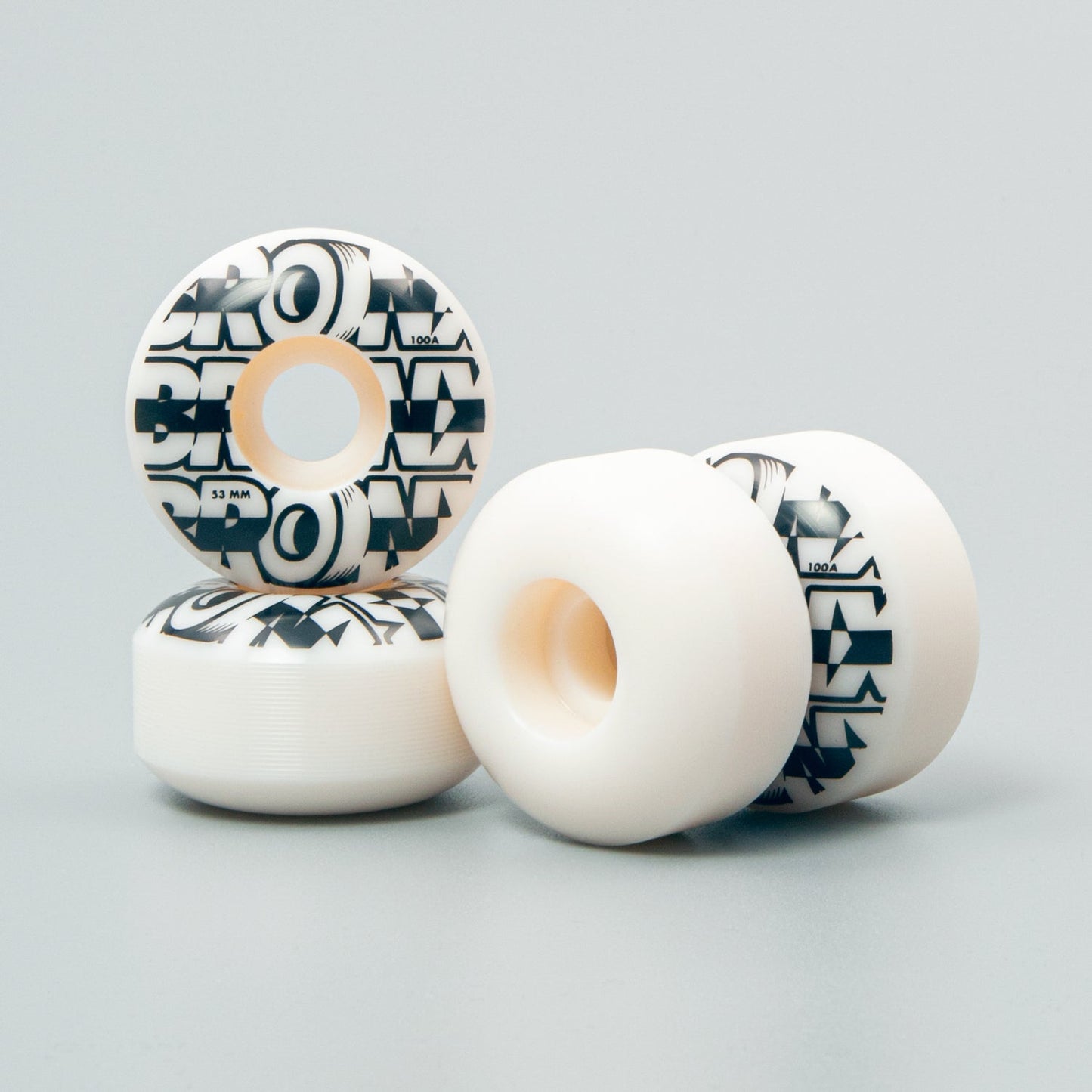 BRONX Logo 53mm Skateboard Wheels - SkatebruhSG