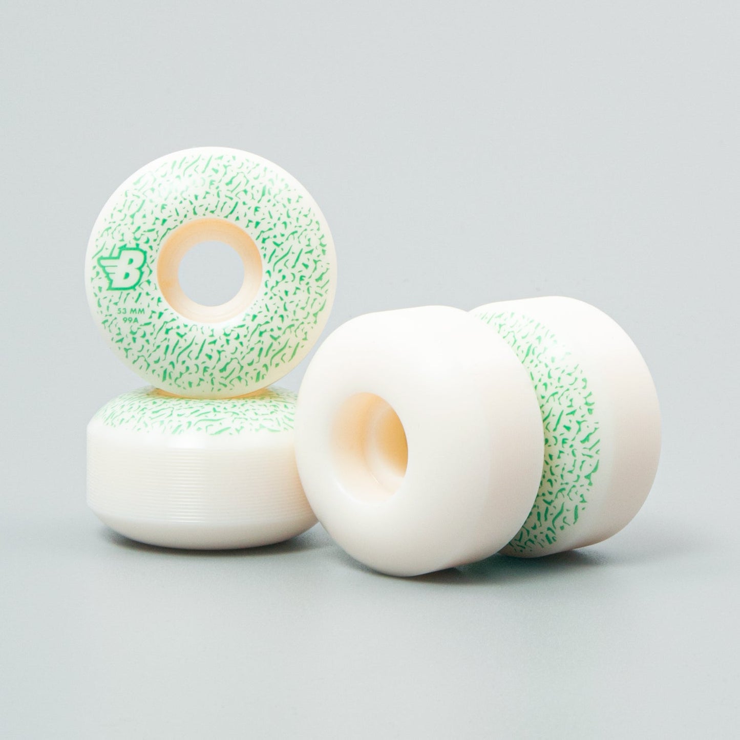 BRONX Pattern 53mm Skateboard Wheels - SkatebruhSG