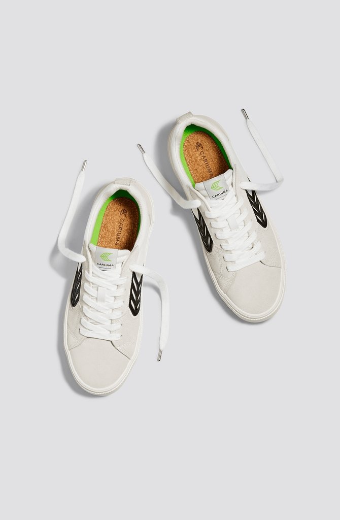 Cariuma Catiba Pro off-white skate shoes - SkatebruhSG