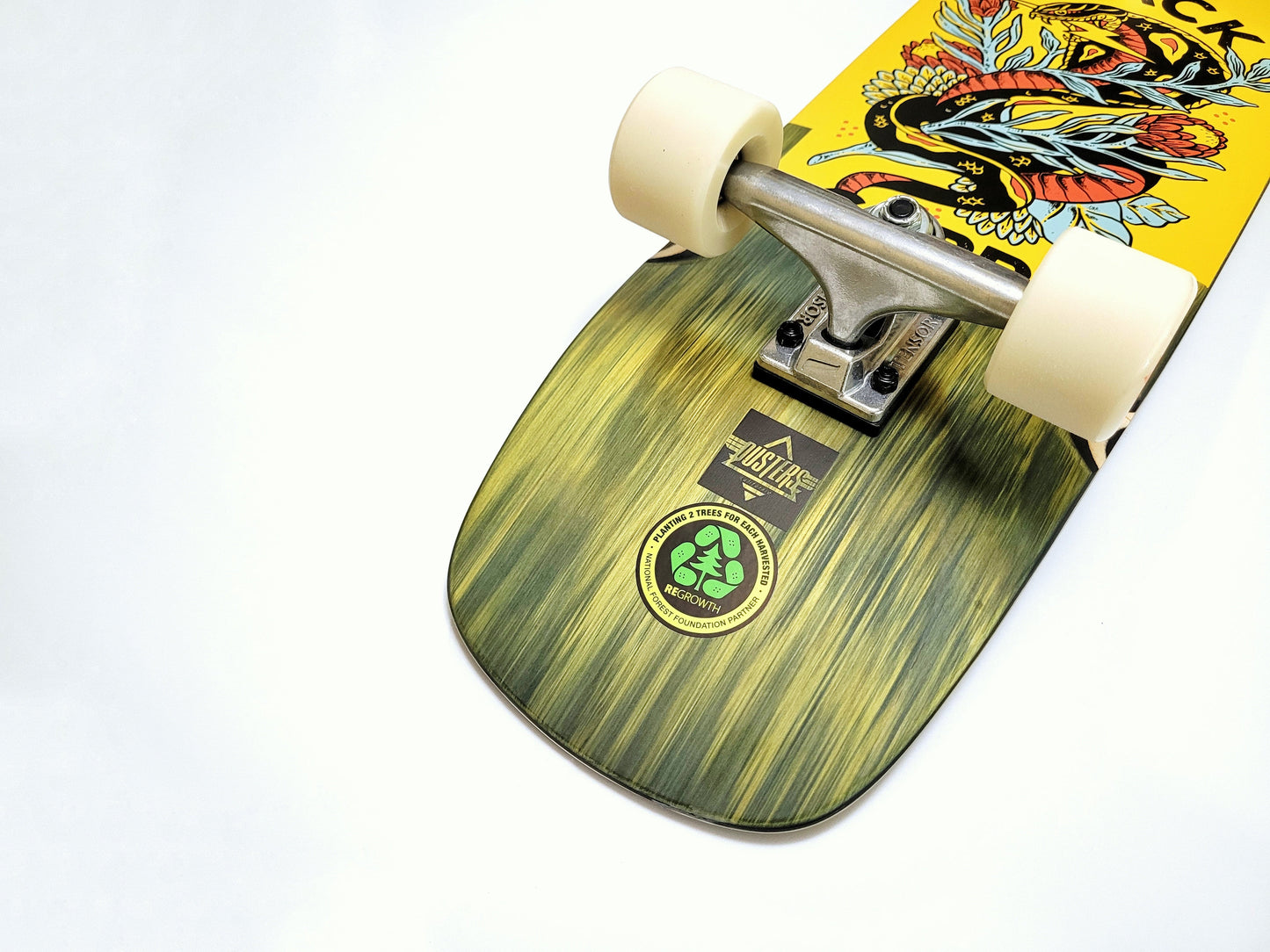 Dusters Black Cobra Cruiser board - SkatebruhSG