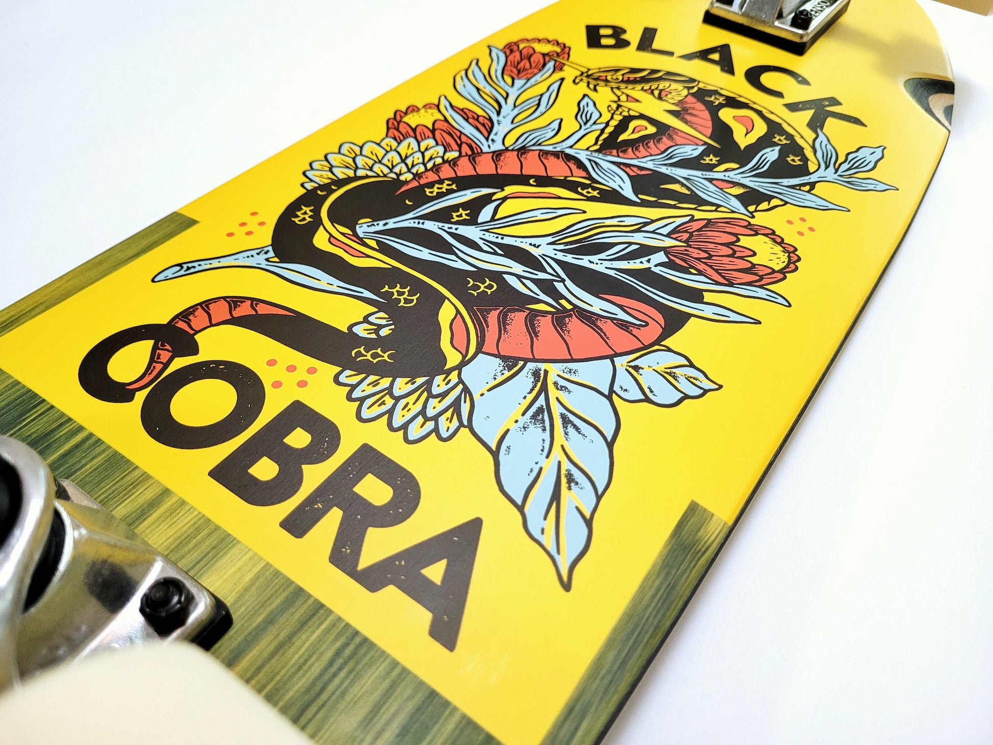 Dusters Black Cobra Cruiser board - SkatebruhSG