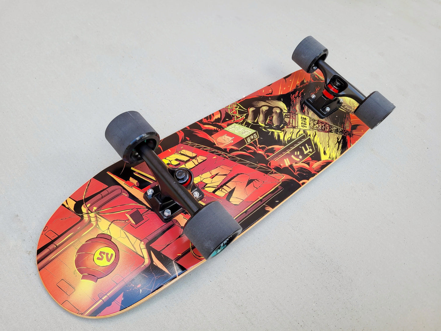 Élan Godzilla Cruiser board - SkatebruhSG