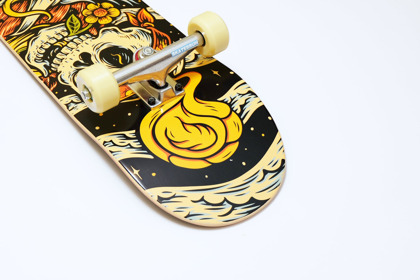 Element Timber High Dry Skull skateboard - SkatebruhSG