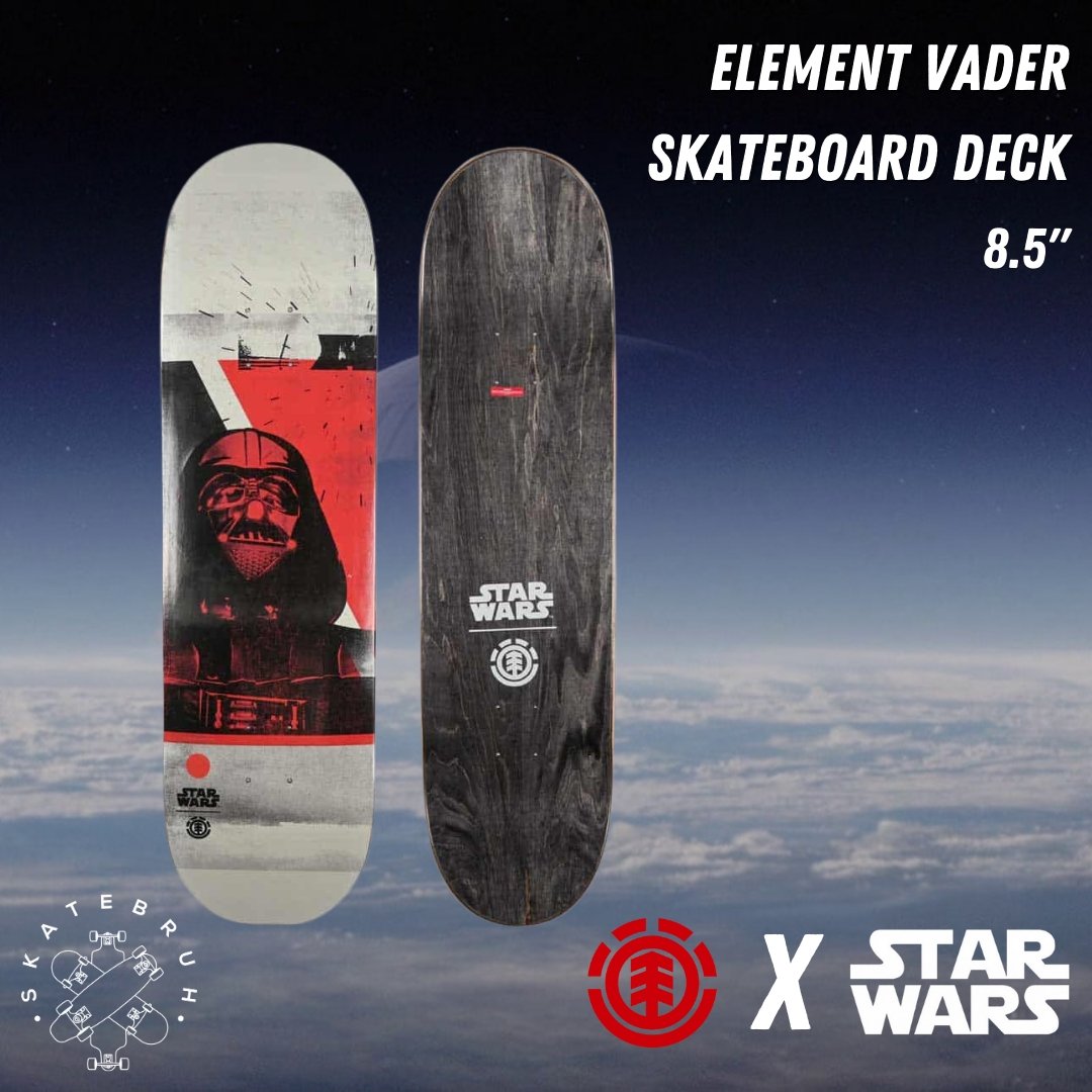 Element X Star Wars Vader Skateboard deck - SkatebruhSG