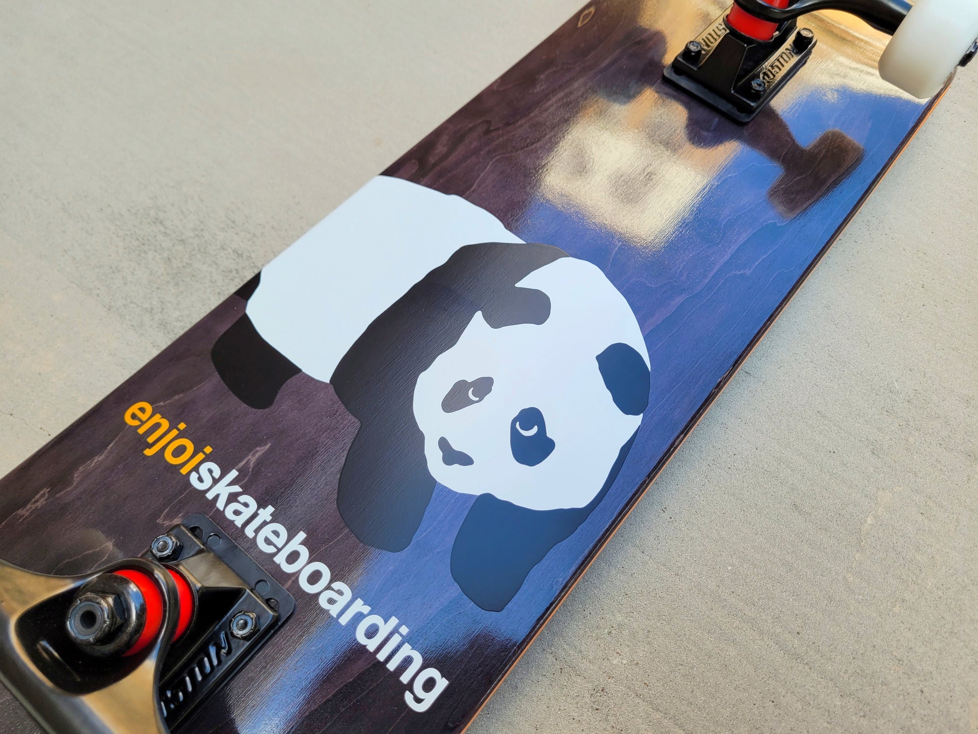 Enjoi Peekaboo Panda Skateboard - SkatebruhSG